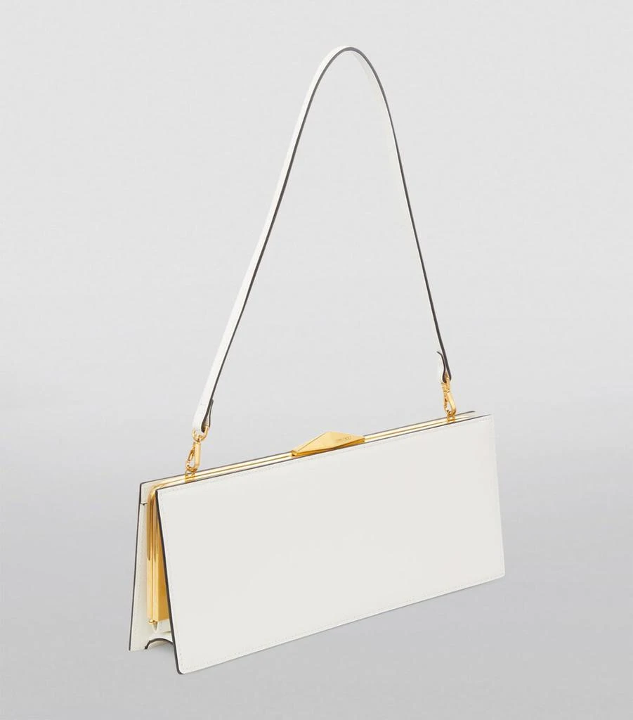 Jimmy Choo Leather Diamond Cocktail Clutch Bag 4