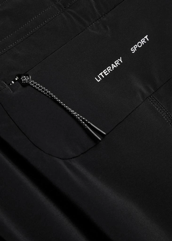 LITERARY SPORT Mare long stretch-polyamide run tights 5