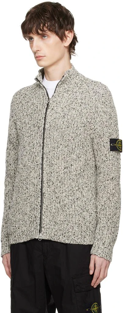 Stone Island White Patch Sweater 4