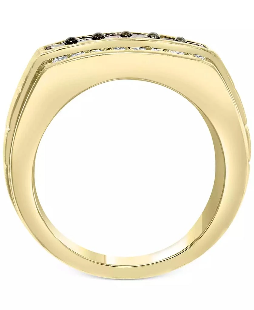 Effy EFFY® Men's Multi-Color Diamond Ring (1-3/8 ct. t.w.) in 14k Gold 4