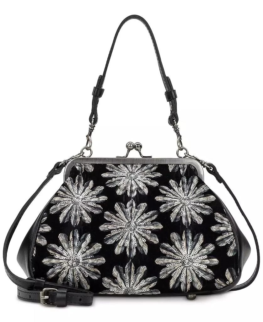 Patricia Nash Annie Small Velvet Kisslock Bag 1