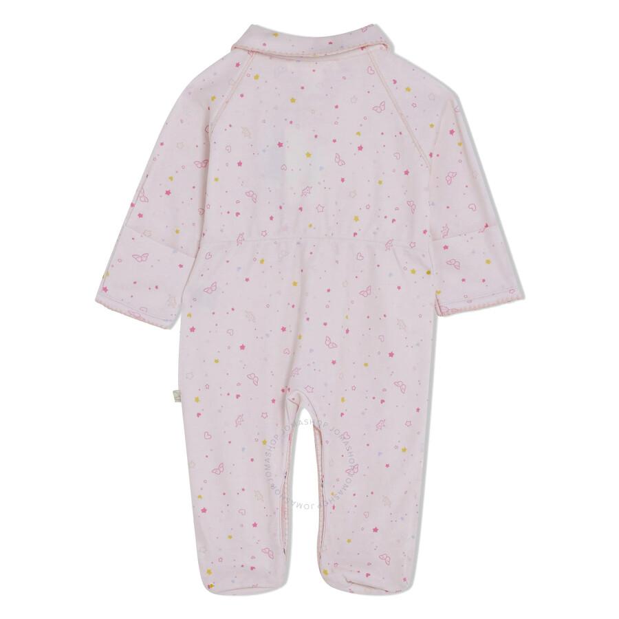 Marie Chantal Girls Angel Wing Organic Cotton Romper