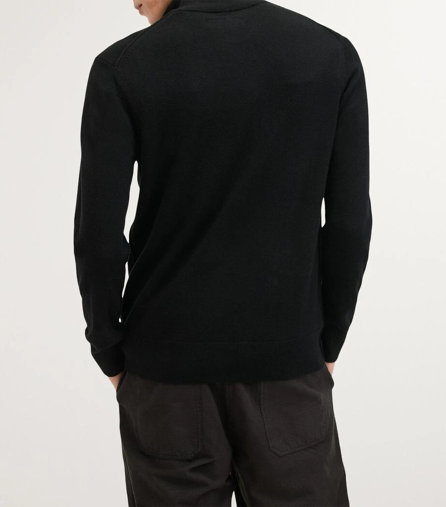 ALL SAINTS Kilburn Quarter-Zip Sweater 4