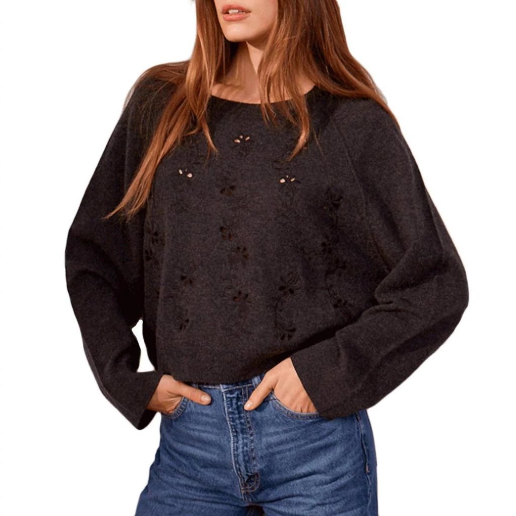 CHARLI MIRIAM EMBROIDERED WOOL SWEATER 1