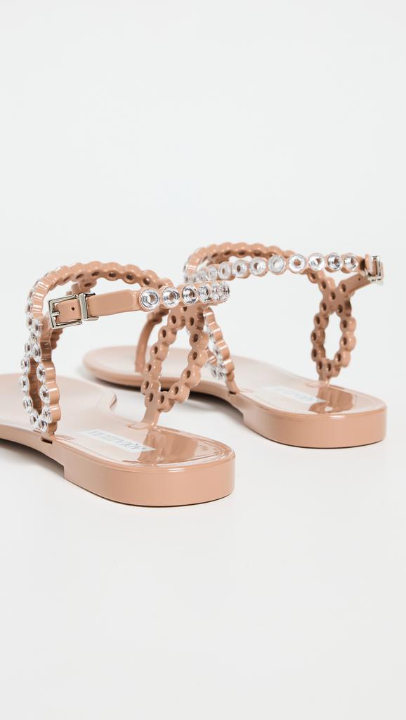 Aquazzura Almost Bare Crystal Jelly Sandals - Shoes - Free