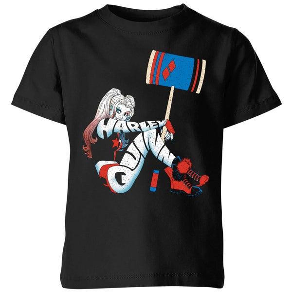Original Hero Batman Harley Quinn Kids' T-Shirt - Black