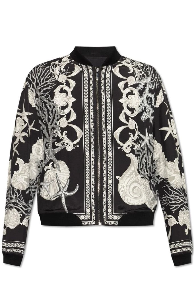Versace Versace Barocco Sea Reversible Zipped Bomber Jacket 1