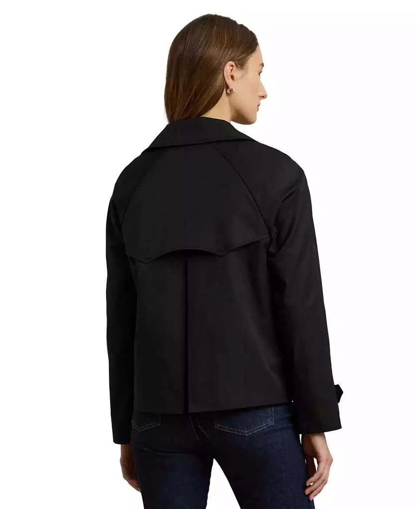 Ralph Lauren Women's Short Double-Breasted Trench Coat 2