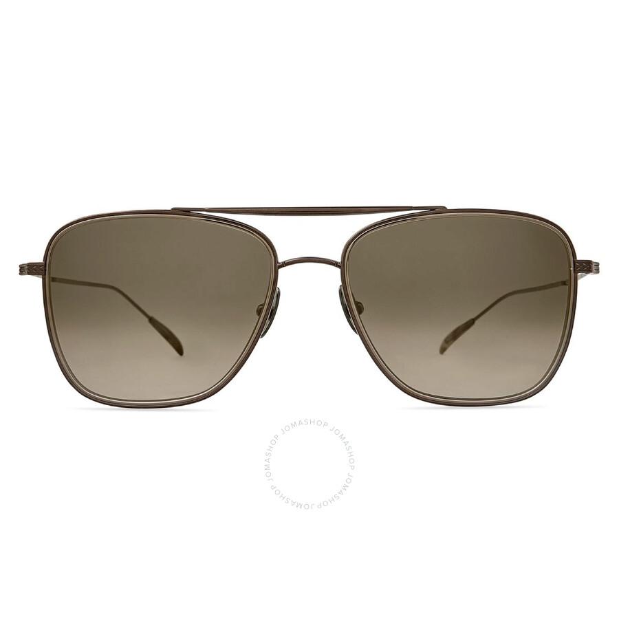 Mr. Leight NOVARRO S Smokey Navigator Sunglasses ML4024 BZ-CITR/SMKY 55