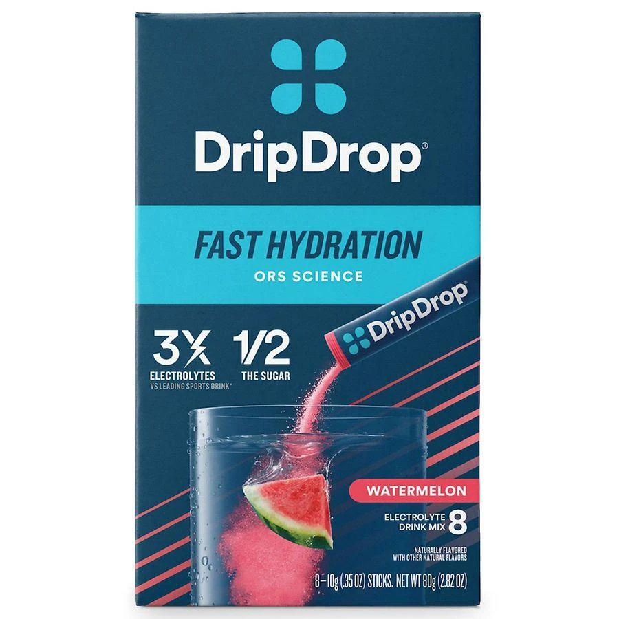 DripDrop Electrolyte Powder Sticks Watermelon 1