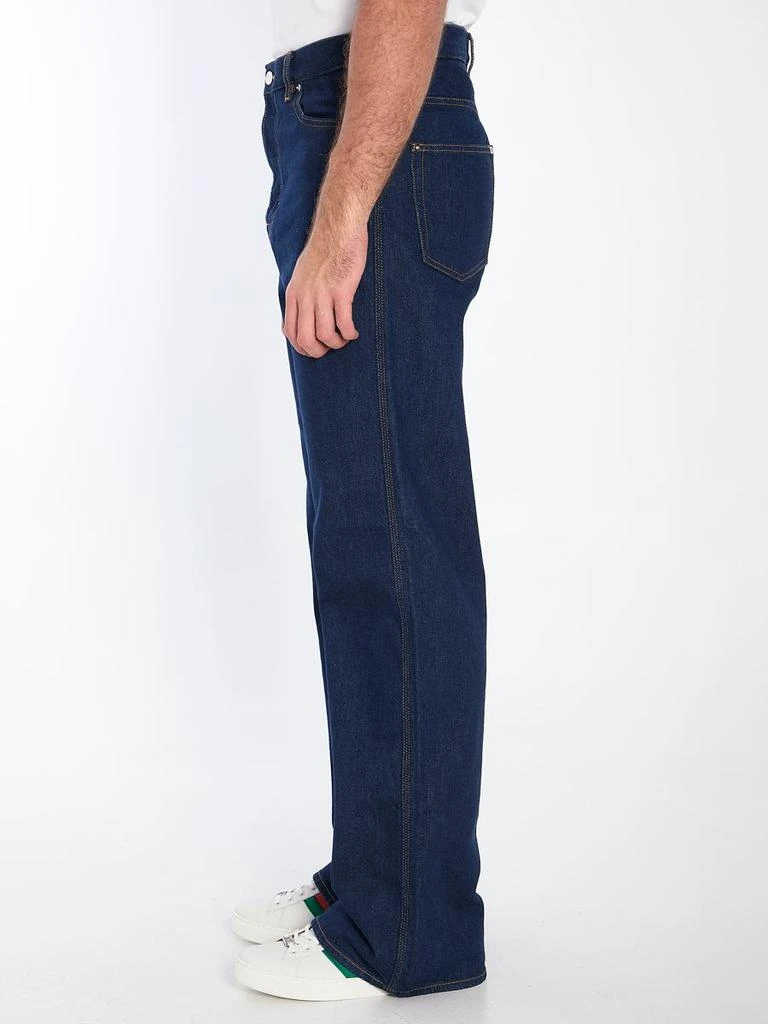 Gucci Wide-Leg Jeans With Embroidery 3
