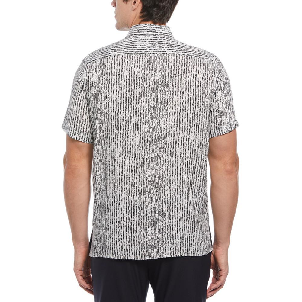 Perry Ellis Men's Scribble Line Shirt