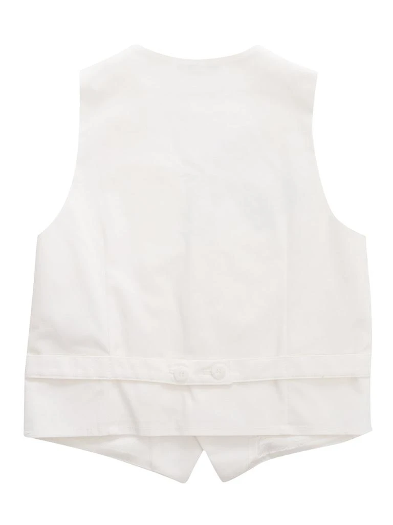 Paolo Pecora Kids Paolo Pecora Kids Single-Breasted Sleeveless Gilet 2