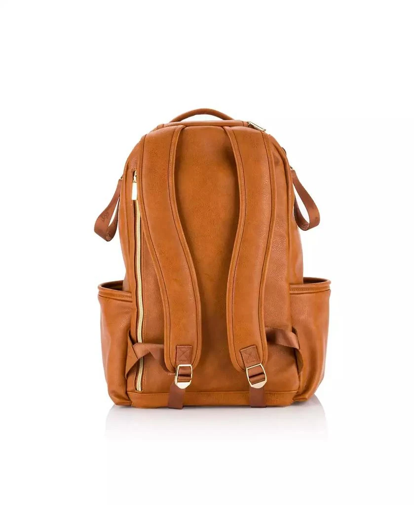 Itzy Ritzy Boss Plus Backpack Diaper Bag Cognac 2