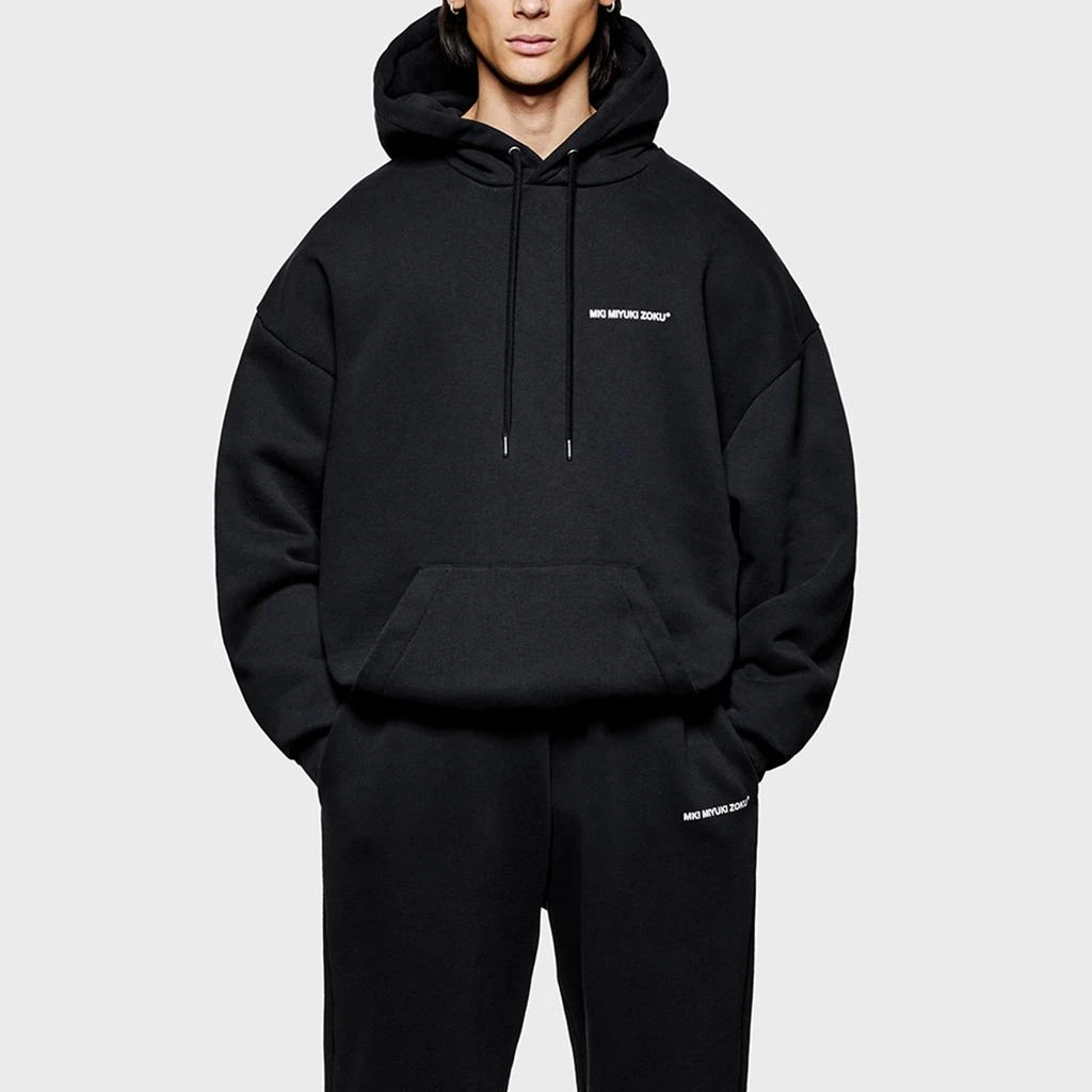 MKI Miyuki Zoku MIYUKI ZOKU Uniform Cotton-Blend Jersey Hoodie 3