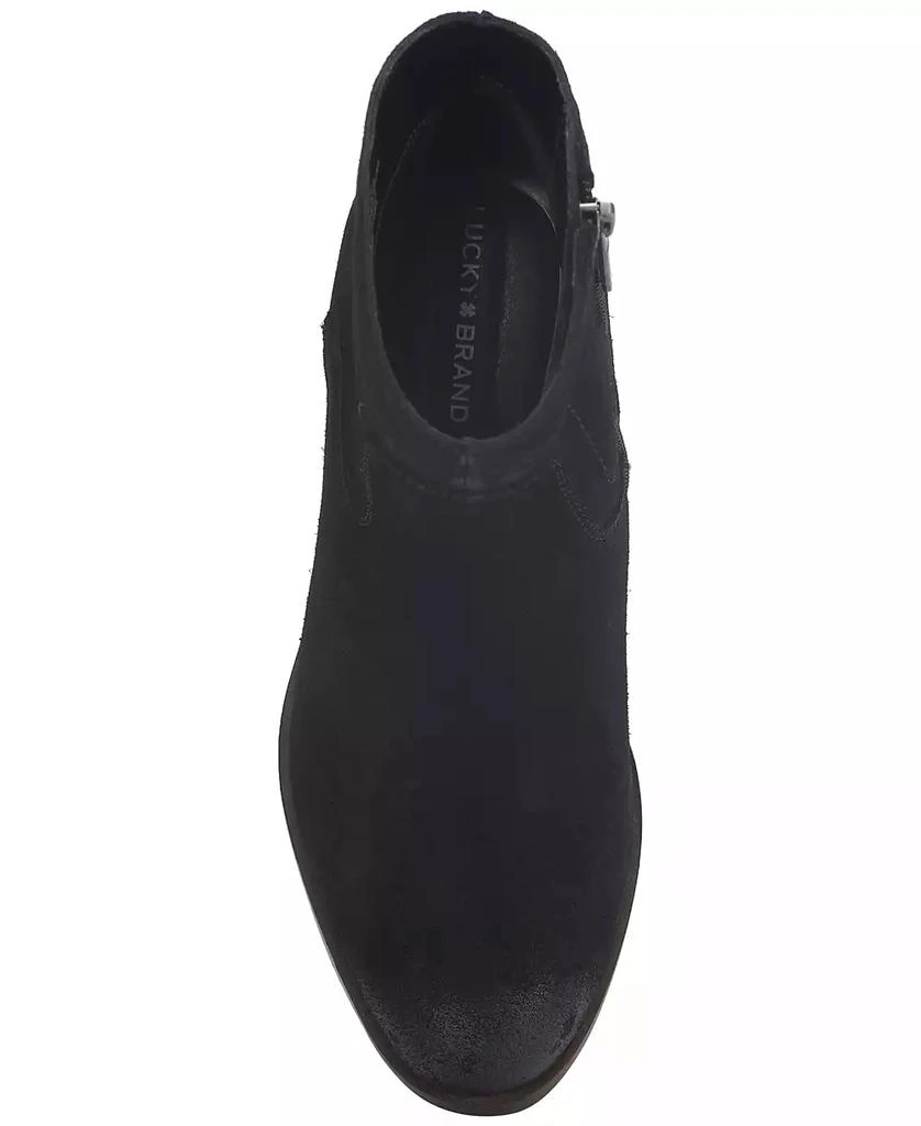 Lucky Brand Women's Waltz Suede Wedge Booties 4
