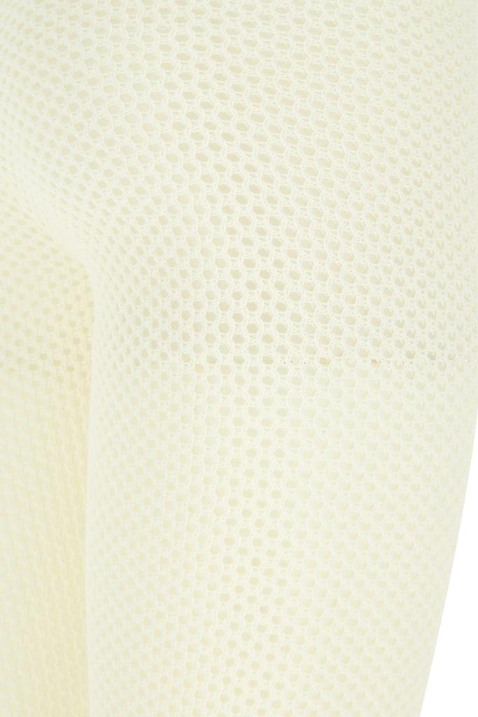 ANDREA ADAMO Ivory stretch viscose blend pant