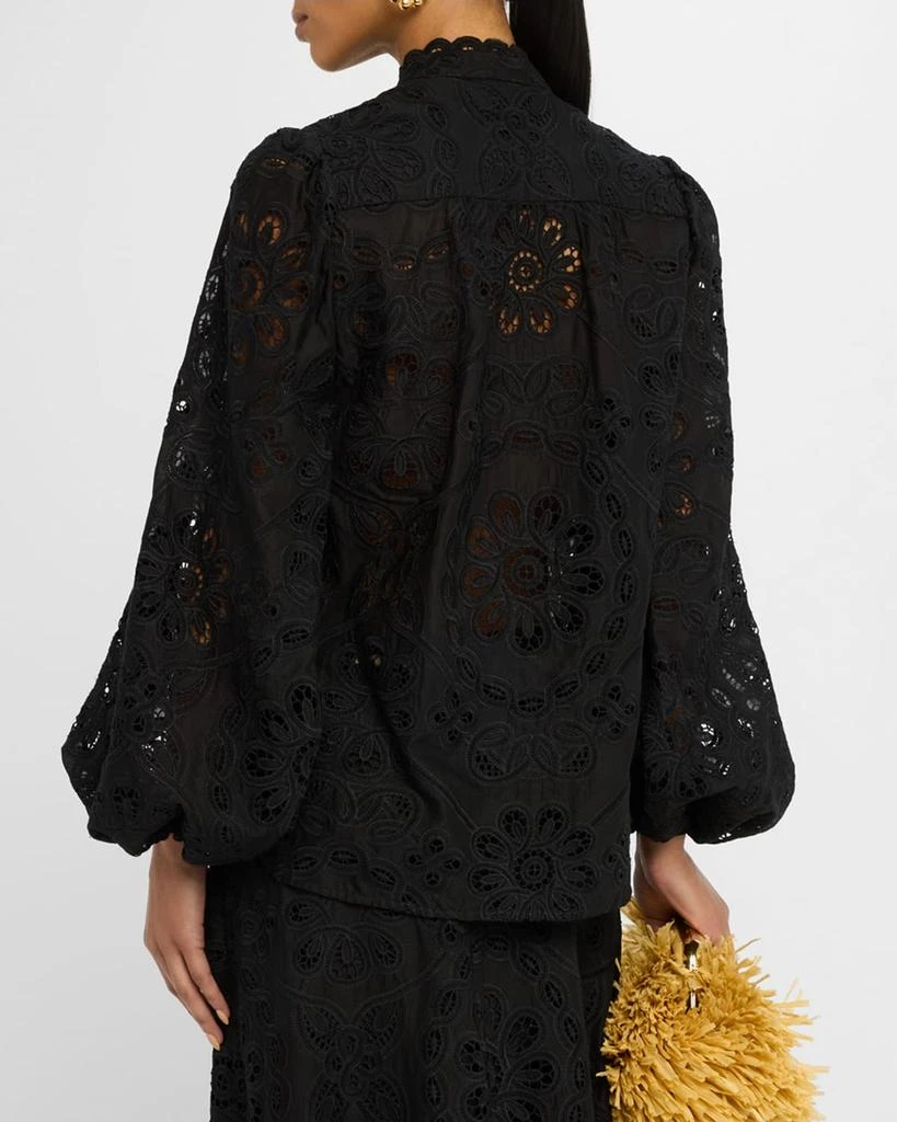 Zimmermann Rhiannon Embroidered Blouse 3