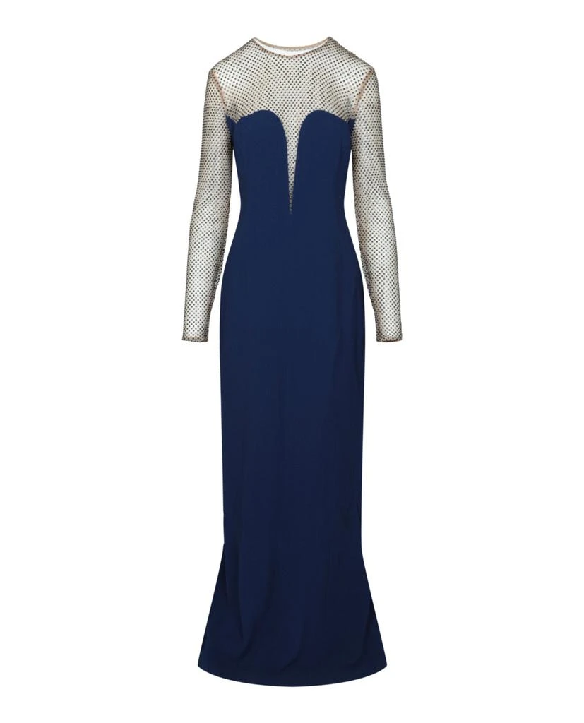 Stella McCartney Myah Embellished Long Sleeve Gown 1