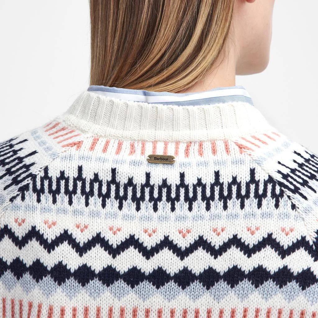 Barbour Marnie Cotton-Blend Knit Jumper 4