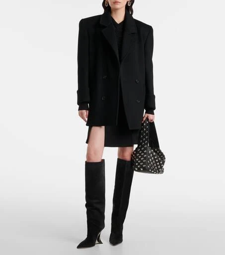 Paris Texas Nina 105 suede knee-high boots 3