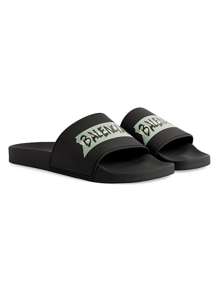 Balenciaga Pool Slide Sandals 2