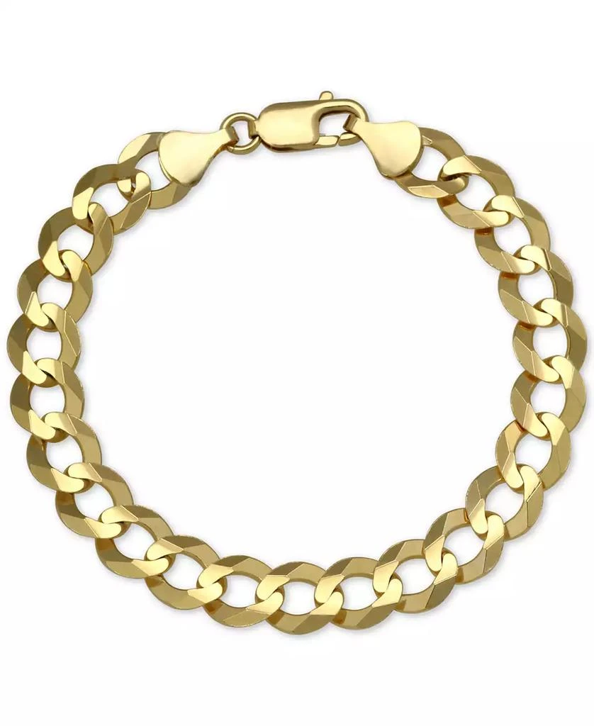 Macy's Cuban Chain Link Bracelet in 10k Gold 1