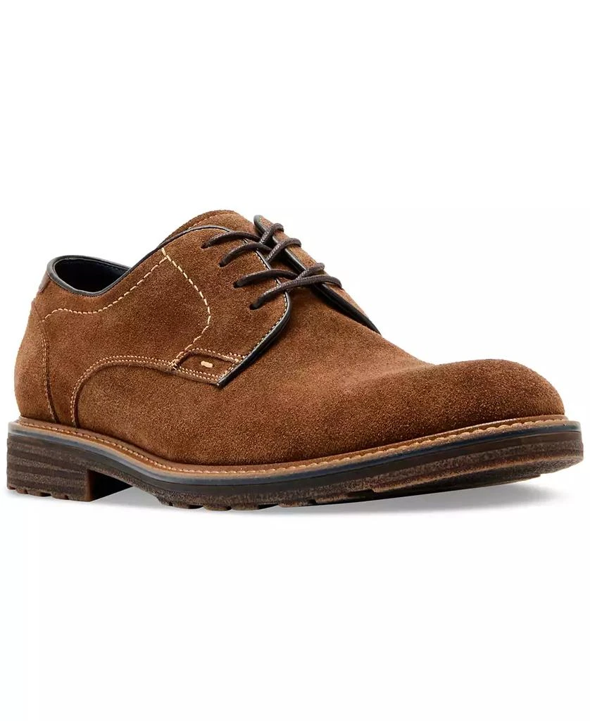 Steve Madden Men's Abello Suede Leather Oxford Dress Shoe - Tobacco Suede - Size 7M