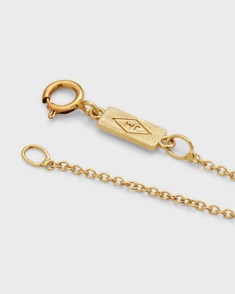 Jennifer Meyer 18k Mini Inlay Heart Necklace 4