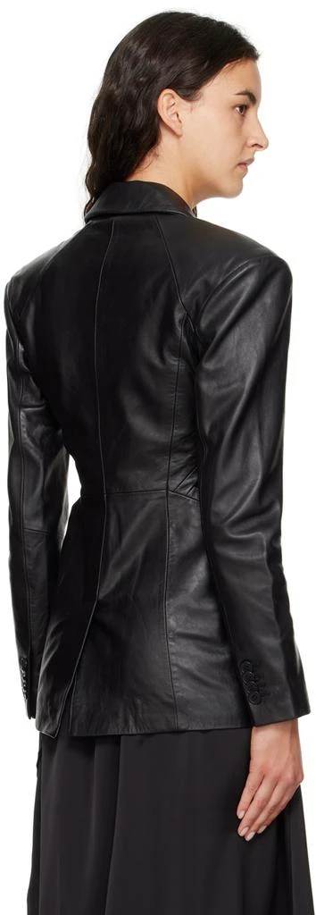 Han Kjobenhavn Black Cutout Leather Jacket 3