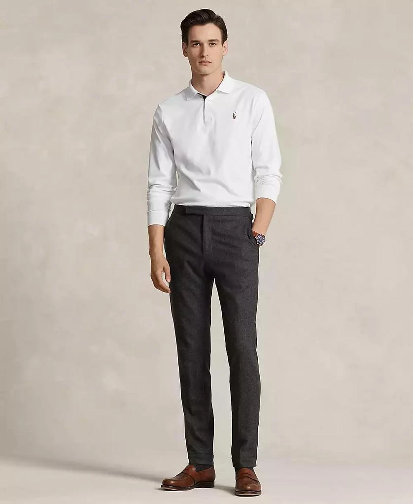 Ralph Lauren Men's Classic-Fit Long Sleeve Soft Cotton Polo Shirt 4