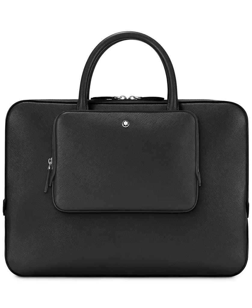 MontBlanc Sartorial Leather Briefcase Document Case 3