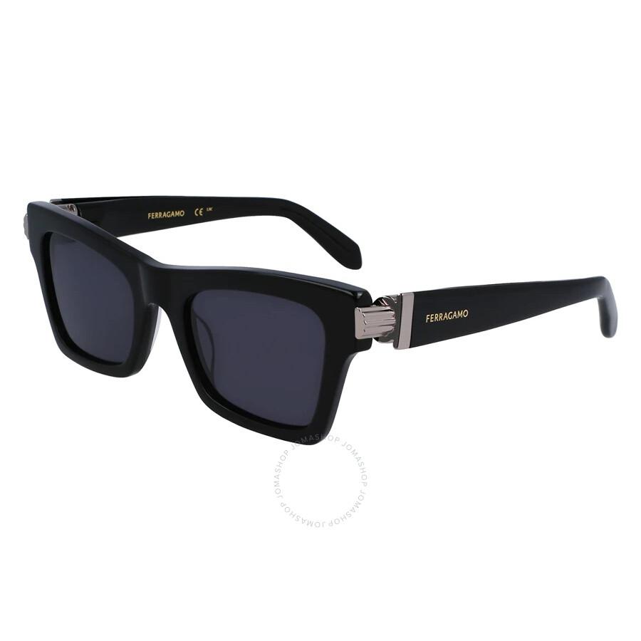 Salvatore Ferragamo Grey Cat Eye Ladies Sunglasses SF2013S 001 52