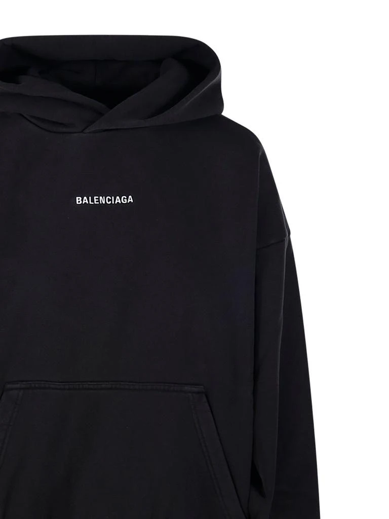 Balenciaga Balenciaga Logo Embroidered Medium-Fit Hoodie 4