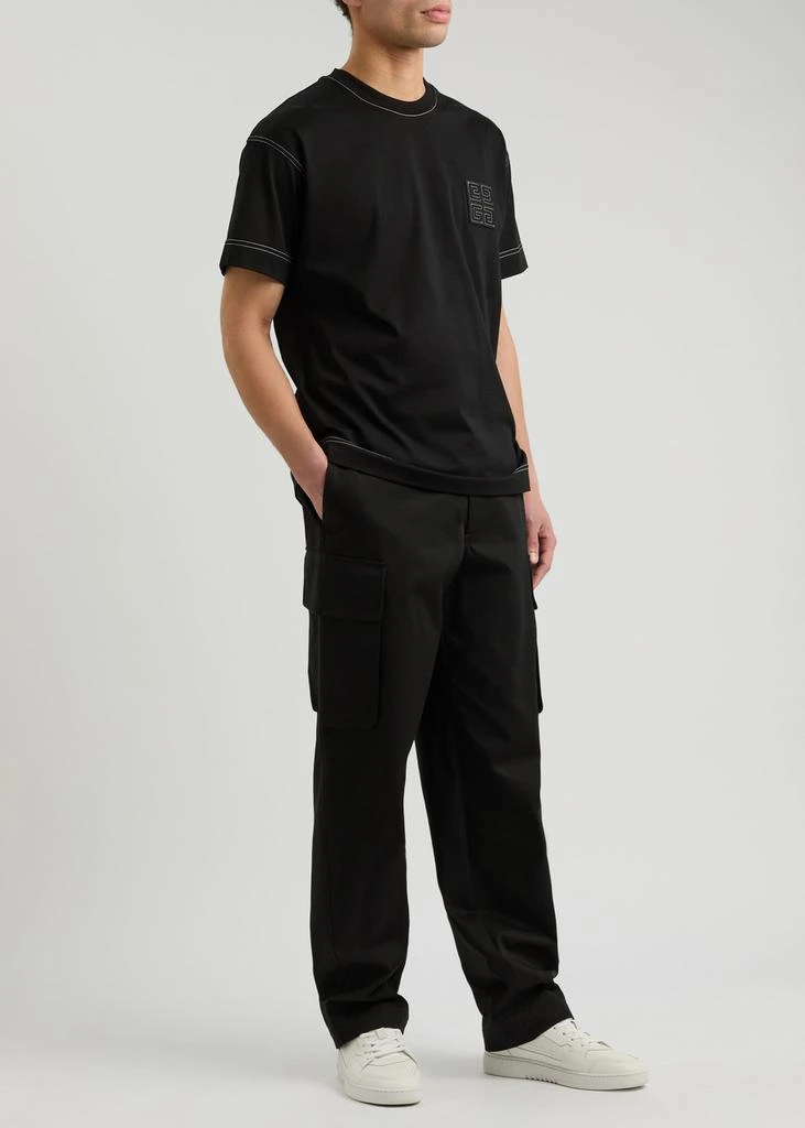Givenchy Logo-appliqué cotton T-shirt 4
