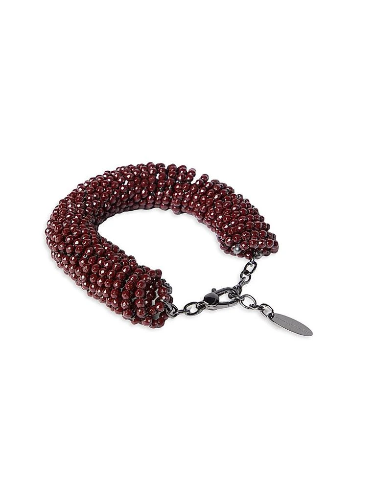 Brunello Cucinelli Hematite and Sterling Silver Bracelet 3