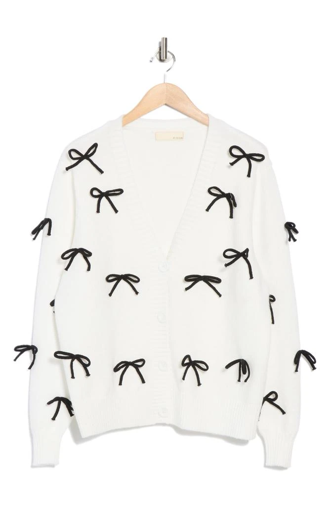 BY DESIGN Bow Cardigan 3