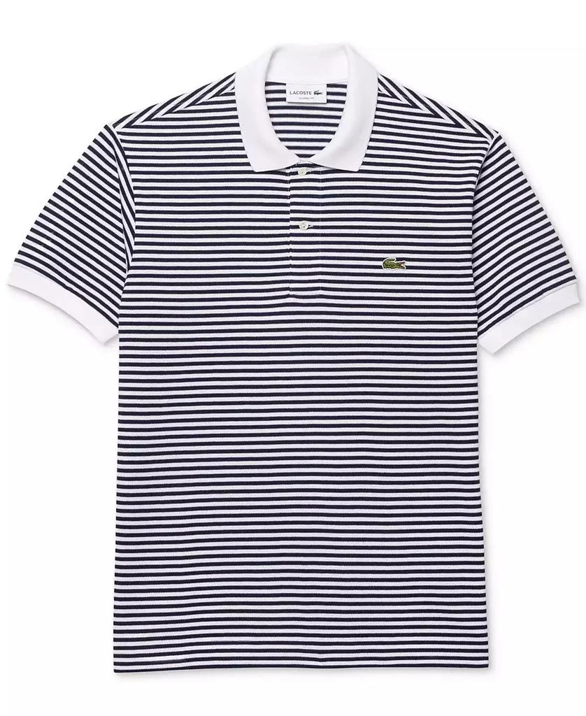 Lacoste Men's Stripe Logo Polo Shirt 6