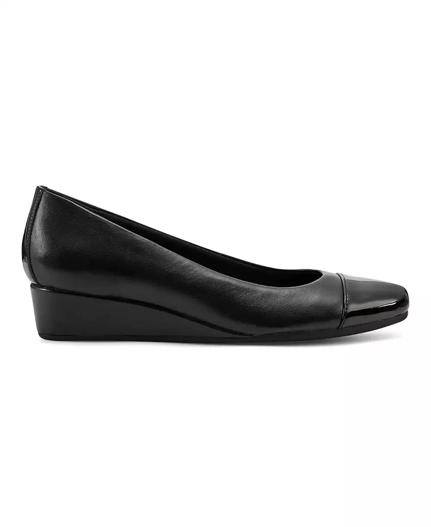 Easy Spirit Women's Gracey Round Toe Slip-on Wedge Dress Pumps 2