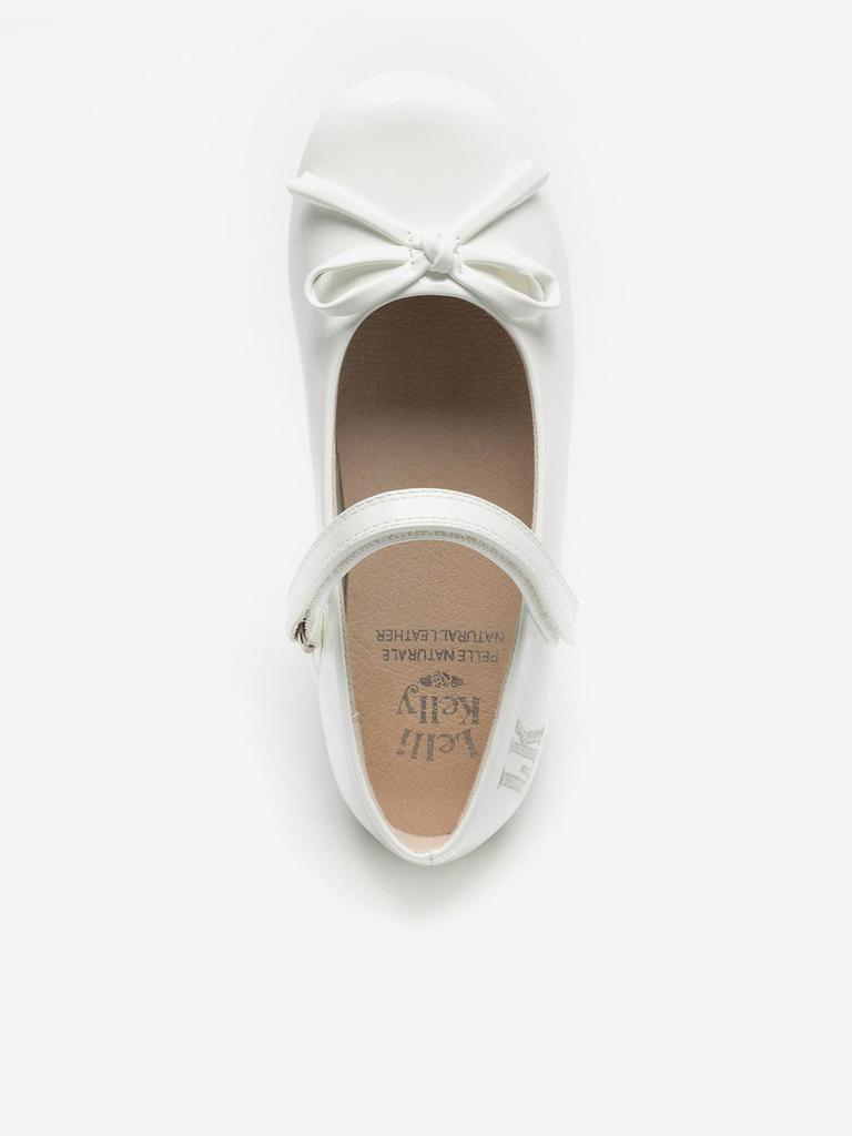Lelli Kelly Girls Erica Ballerina Shoes in White
