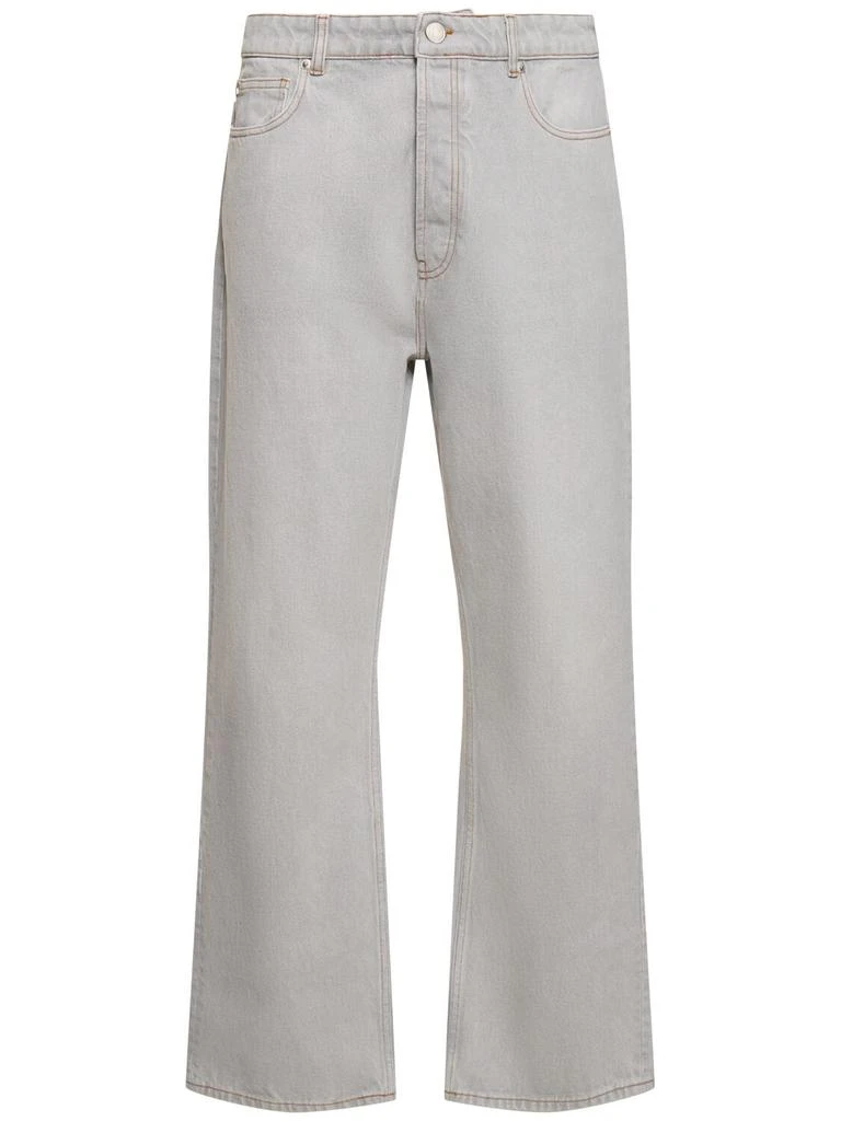 AMI Loose Cotton Denim Jeans 1