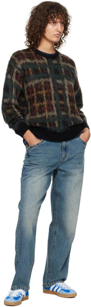 Dime Blue Classic Relaxed Jeans 4