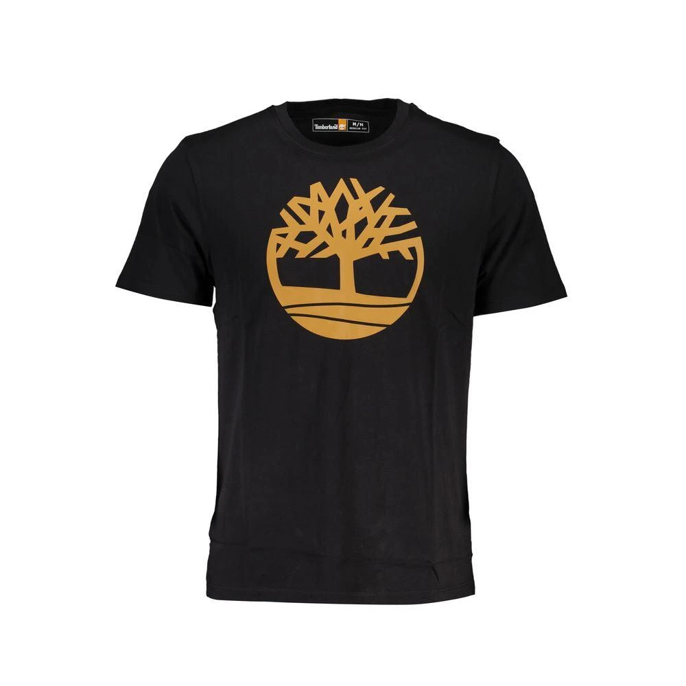 Timberland Timberland Black Cotton T-Shirt 1