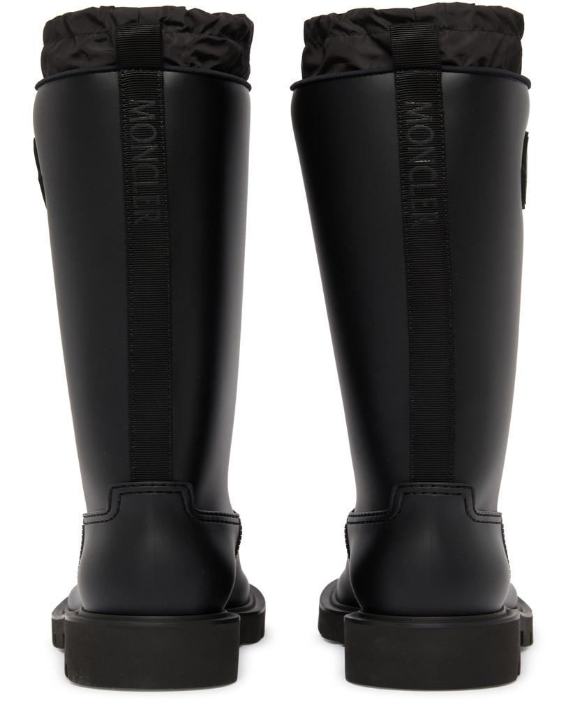 レインブーツ MONCLER KICKSTREAM RAIN BOOTS Moncler Kickstream Leather Tall Rain Boots | Neiman Marcus