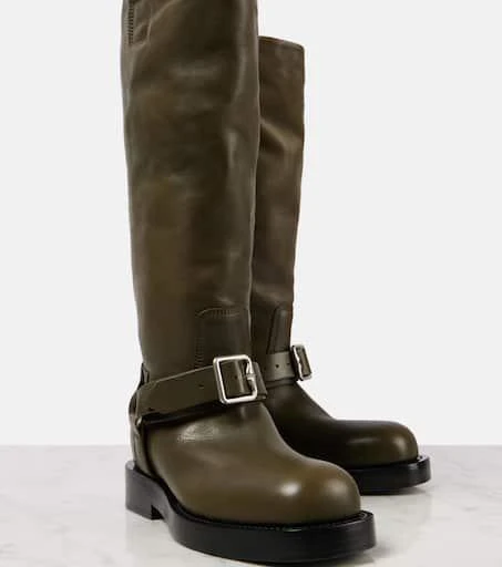 Burberry Leather knee-high boots 5