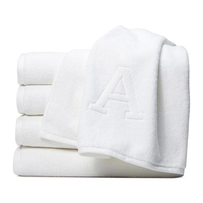 Matouk Auberge Monogrammed Letter Towel Collection 2