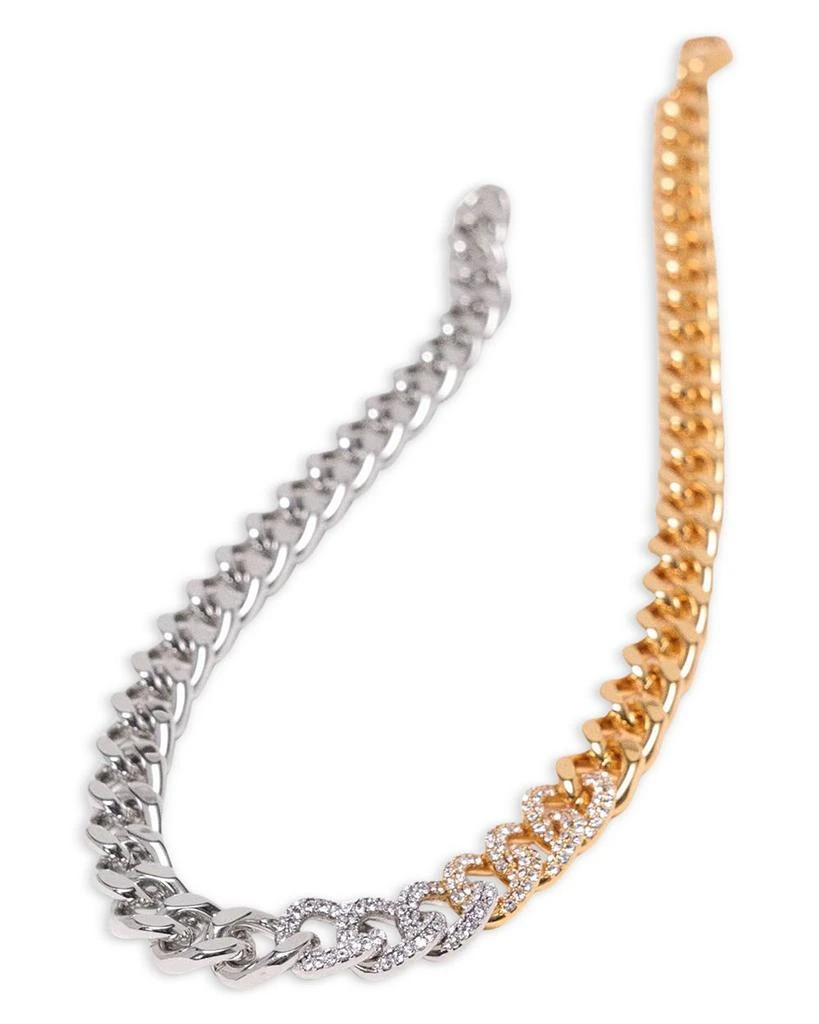 Maje Rhinestone Collar Necklace, 17.7" 3