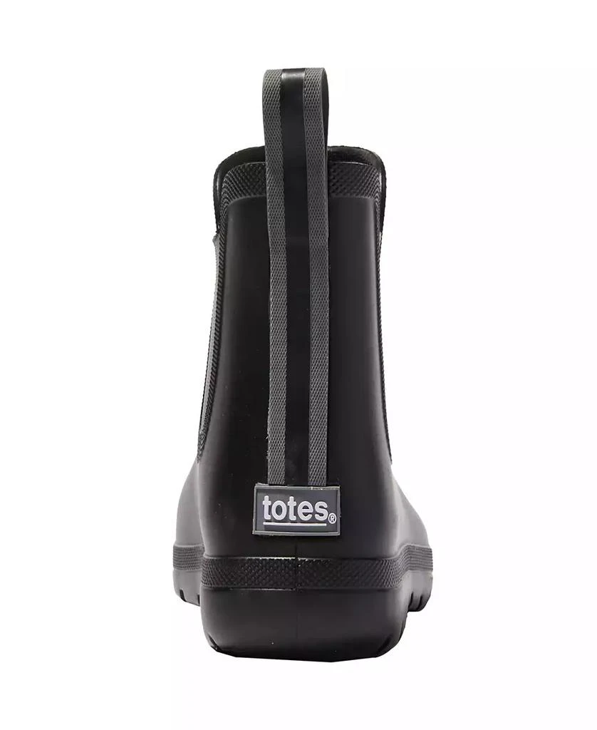 Totes Men's Chelsea Ankle Rain Boots 5