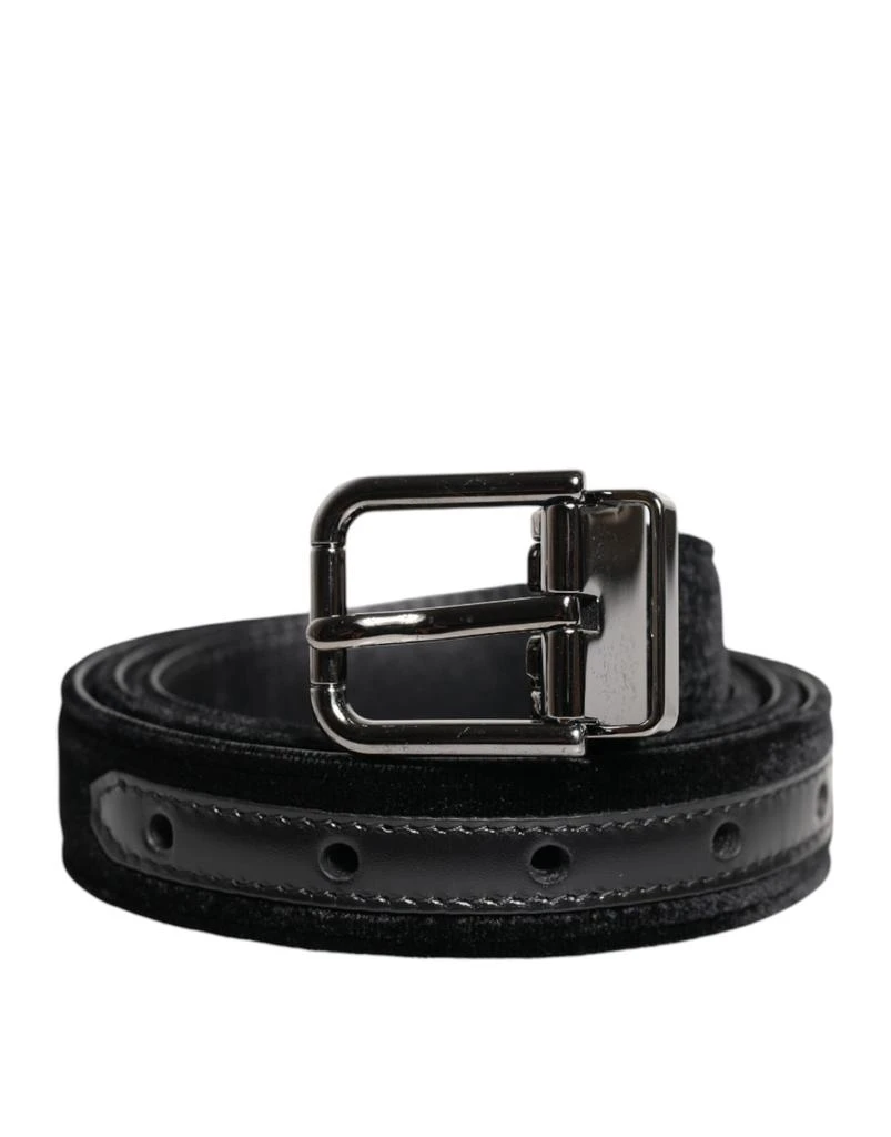 Dolce 
Gabbana Leather Metal Buckle Classic Men
s Belt