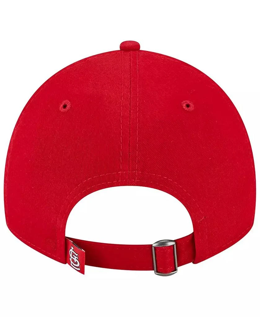 New Era Women's Red St. Louis Cardinals Shoutout 9TWENTY Adjustable Hat 4